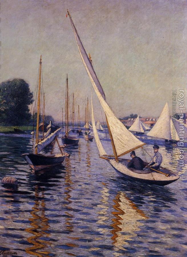 Gustave Caillebotte : Regatta at Argenteuil
